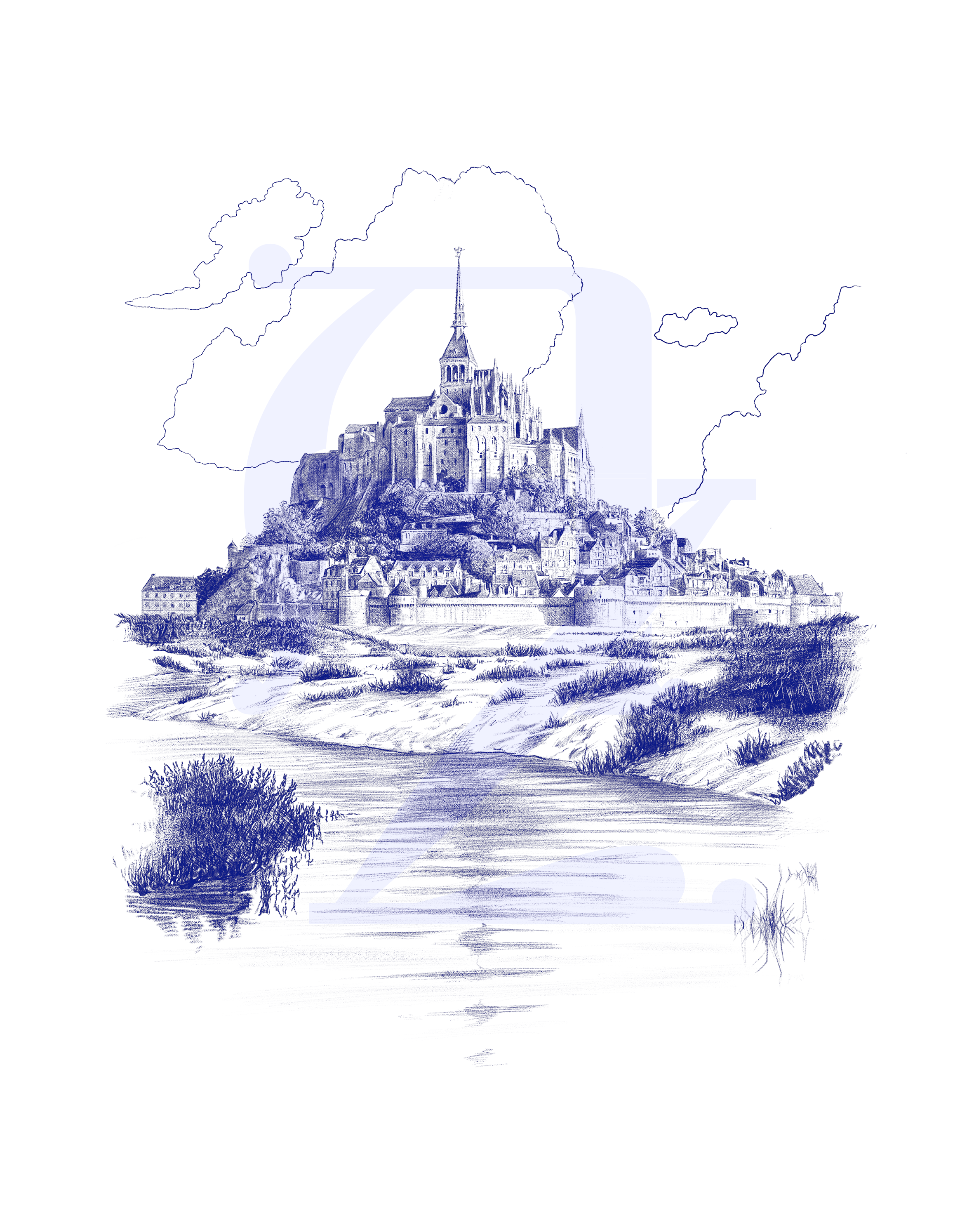 Le Mont-Saint-Michel (A3)